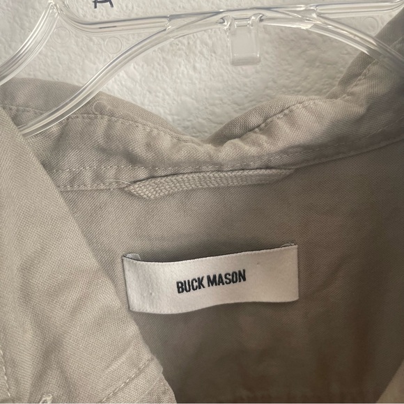 Buck Mason Button Down Long Sleeve Pocket Shirt - Picture 4 of 7